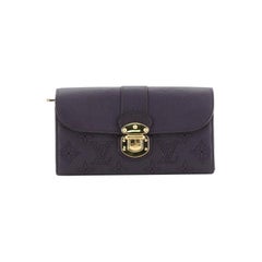 Louis Vuitton Iris Wallet Mahina Leather