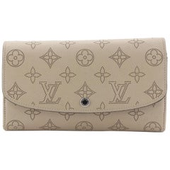 Louis Vuitton Iris Wallet NM Mahina Leather