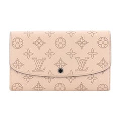 Louis Vuitton Iris Wallet NM Mahina Leather 