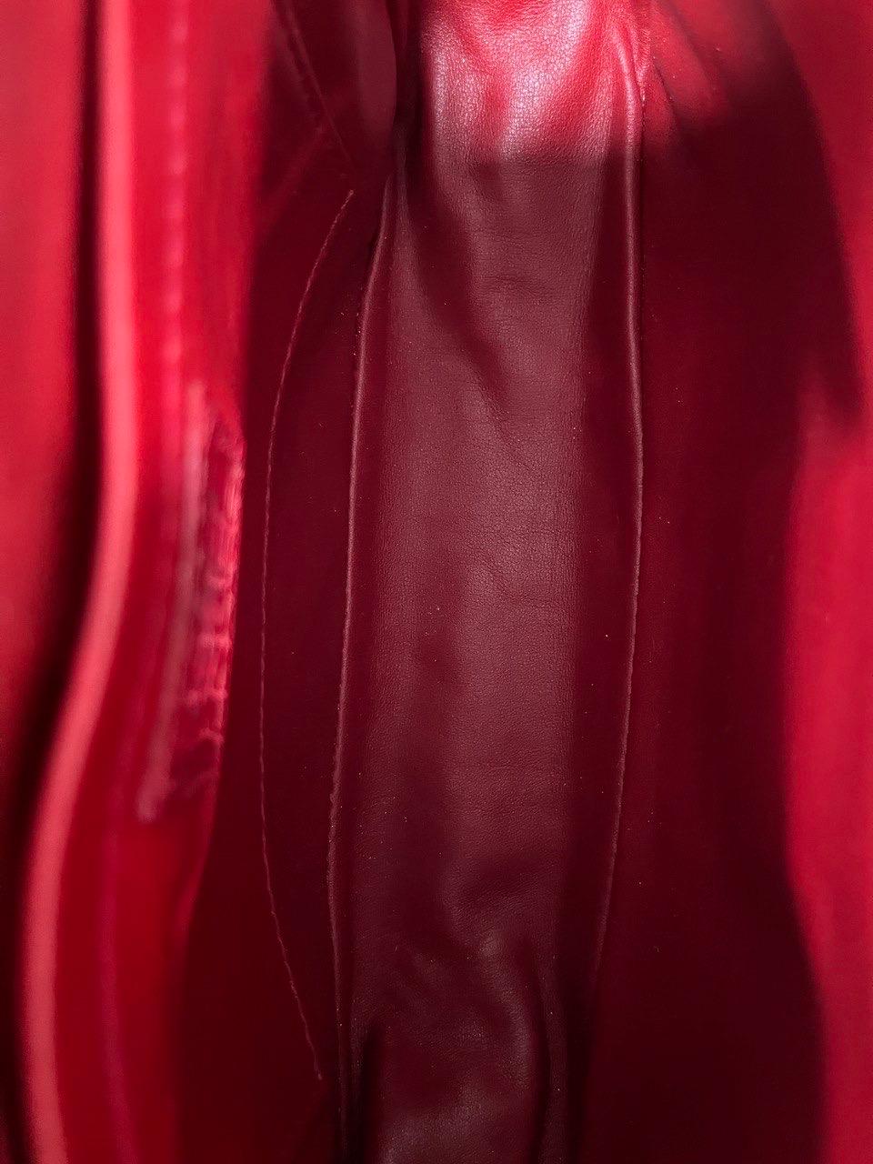 Louis Vuitton Irvine Velours Velluto Rosso Edizione Limitata Alligatore 6