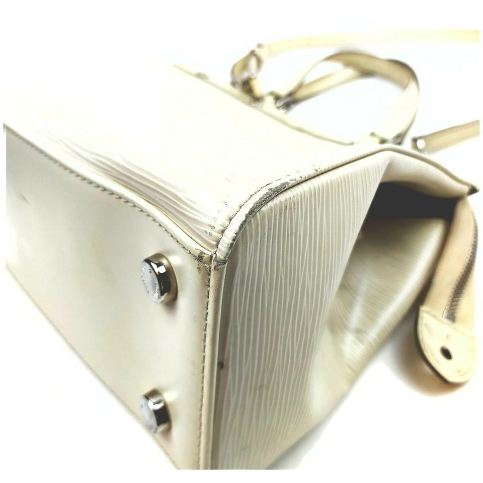 Louis Vuitton Ivoire White Epi Leather Brea MM with Strap 862025 1