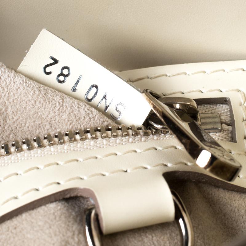 Louis Vuitton Ivorie Electric Epi Leather Mirabeau PM Bag 6