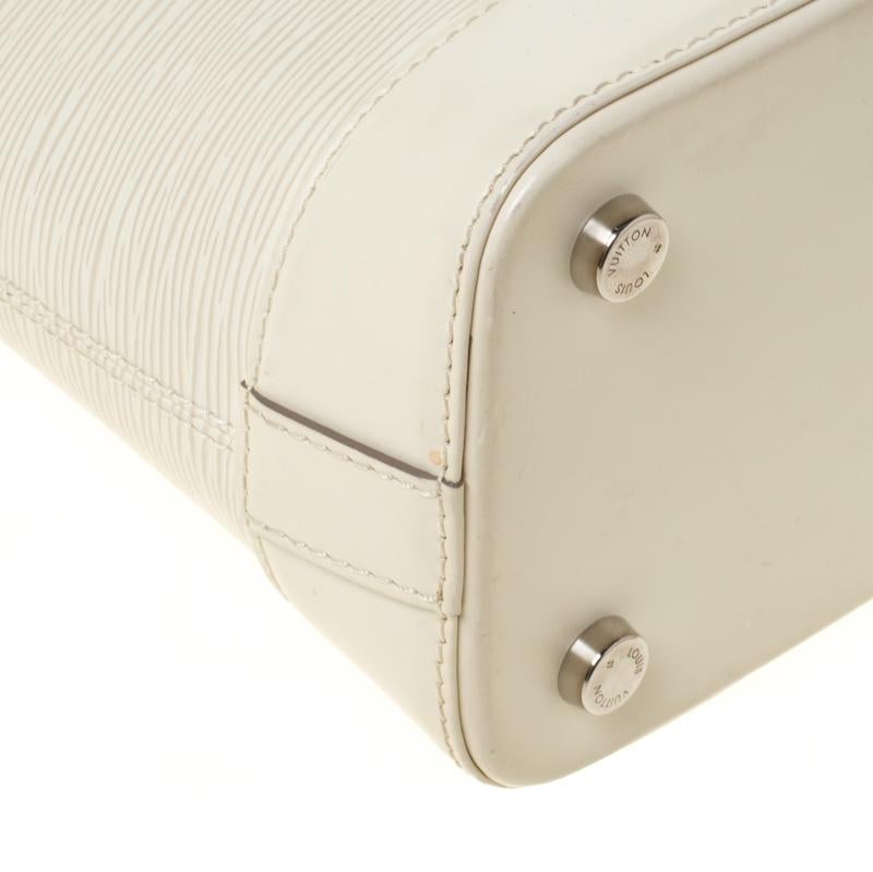 Louis Vuitton Ivorie Electric Epi Leather Mirabeau PM Bag 1