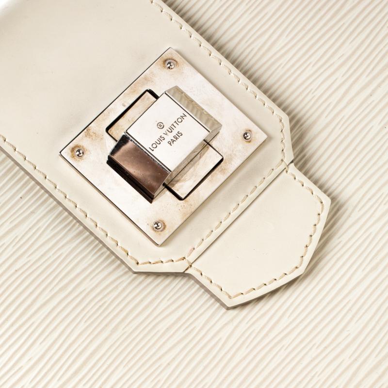 Louis Vuitton Ivorie Electric Epi Leather Mirabeau PM Bag 3