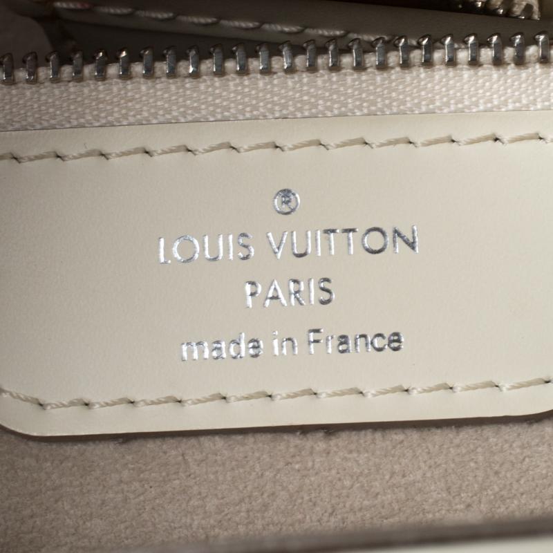 Louis Vuitton Ivorie Electric Epi Leather Mirabeau PM Bag 4