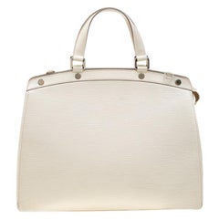 Louis Vuitton Louis Vuitton Elfenbein Epi Leder Brea GM Tasche