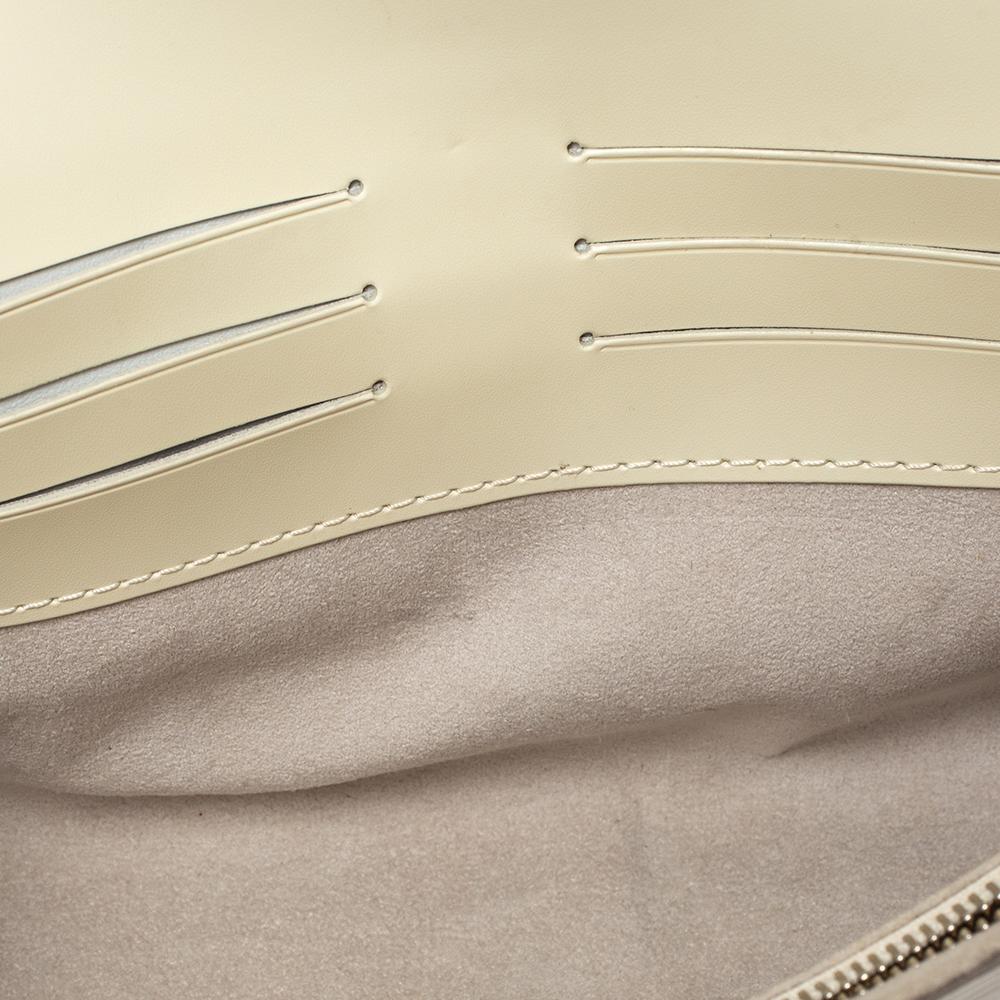 Louis Vuitton Ivorie Epi Leather Sevigne Clutch Bag In Good Condition In Dubai, Al Qouz 2