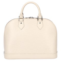 Louis Vuitton Ivory Epi Leather Alma PM