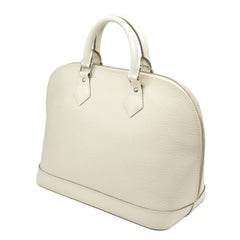Louis Vuitton Ivory EPI Leather Alma PM Top Handle Bag, 2008