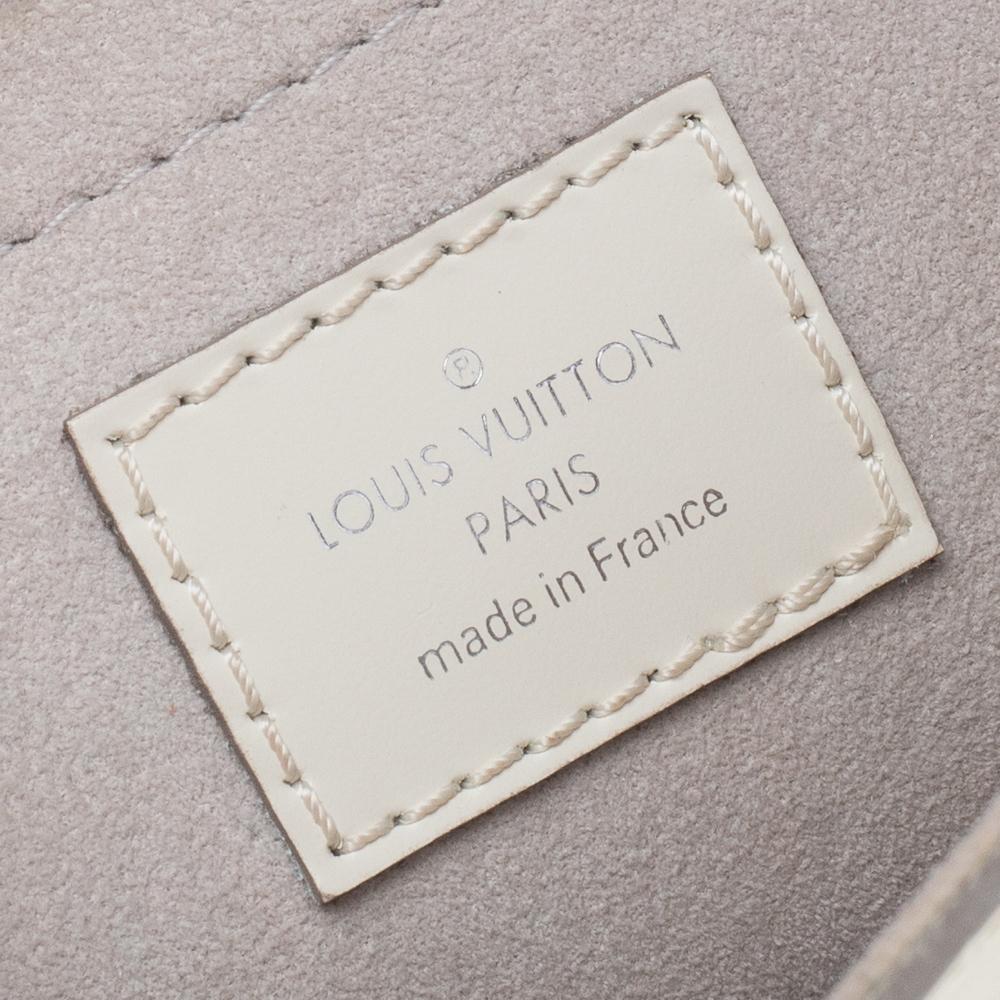 Louis Vuitton Ivory Epi Leather Montaigne Clutch Bag 5