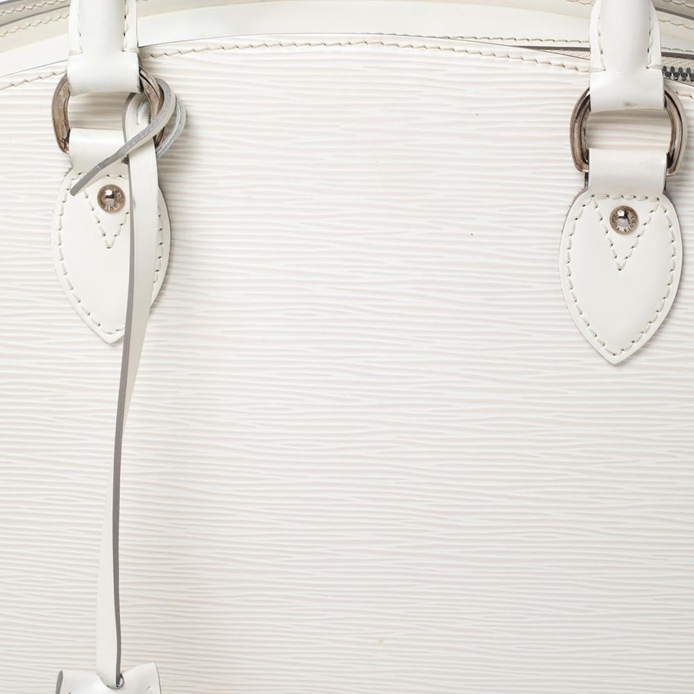 Louis Vuitton Ivory Epi Leather Pont Neuf PM Bag 4