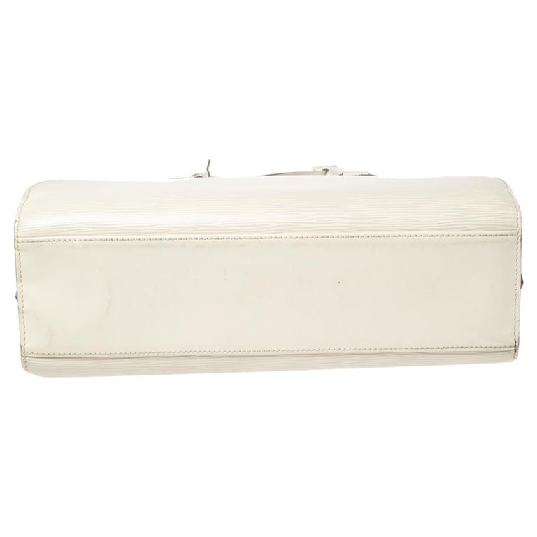 Pont neuf leather handbag Louis Vuitton White in Leather - 30686615