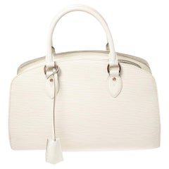 Louis Vuitton Ivory Epi Leather Pont Neuf PM Bag