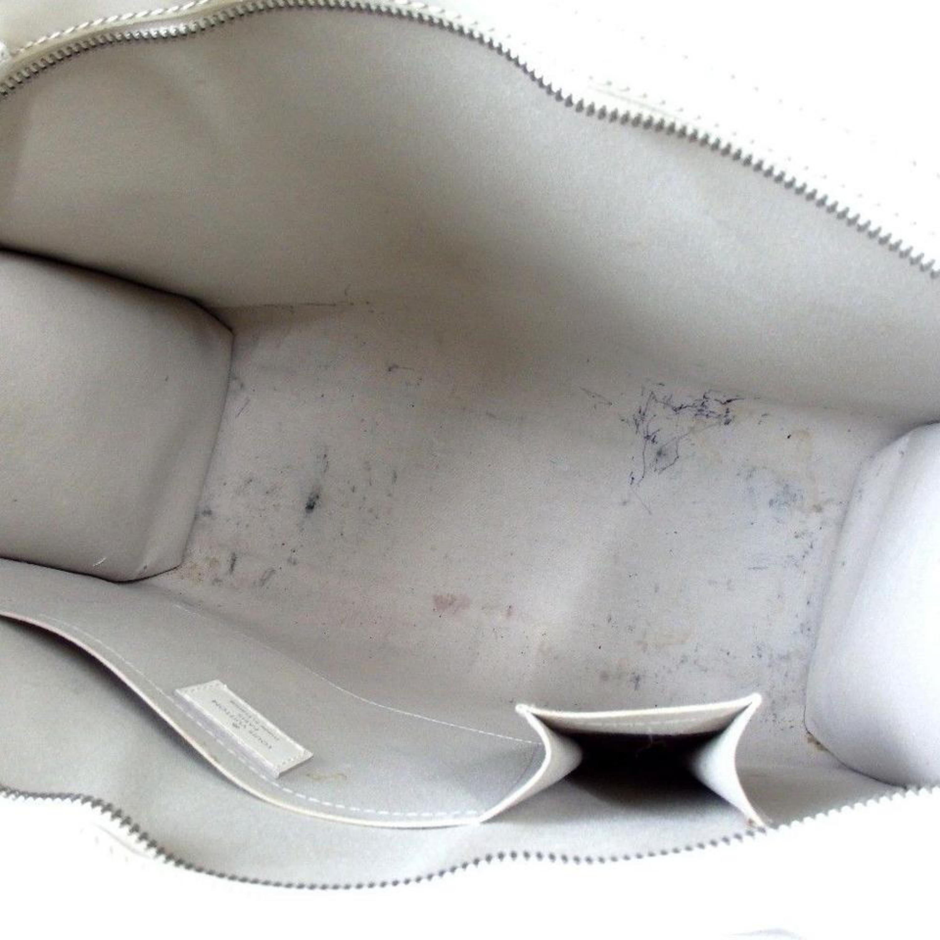 Louis Vuitton Ivory Epi Madeleine Gm 867517 White Leather Shoulder Bag For Sale 7