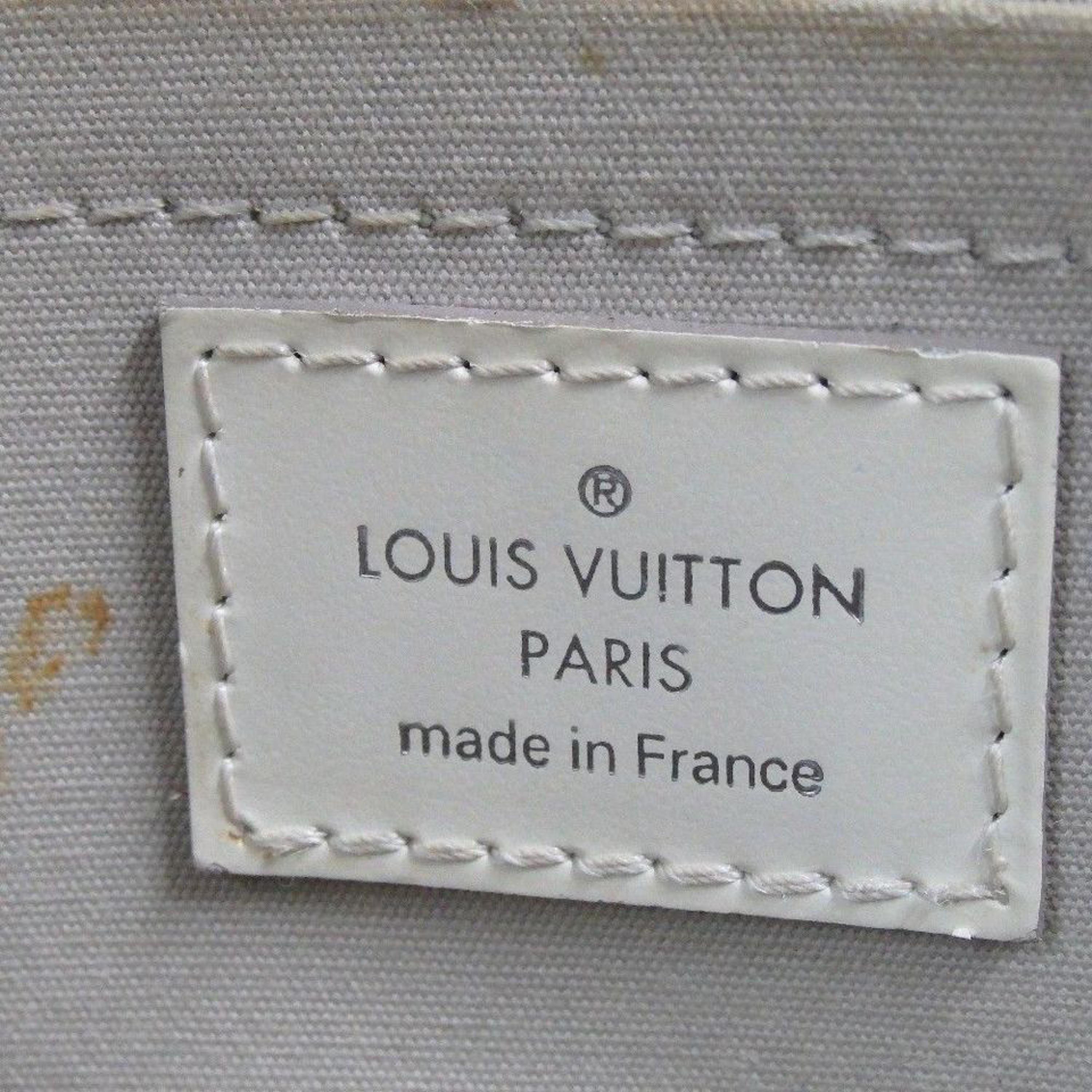 Louis Vuitton Ivory Epi Madeleine Gm 867517 White Leather Shoulder Bag For Sale 2