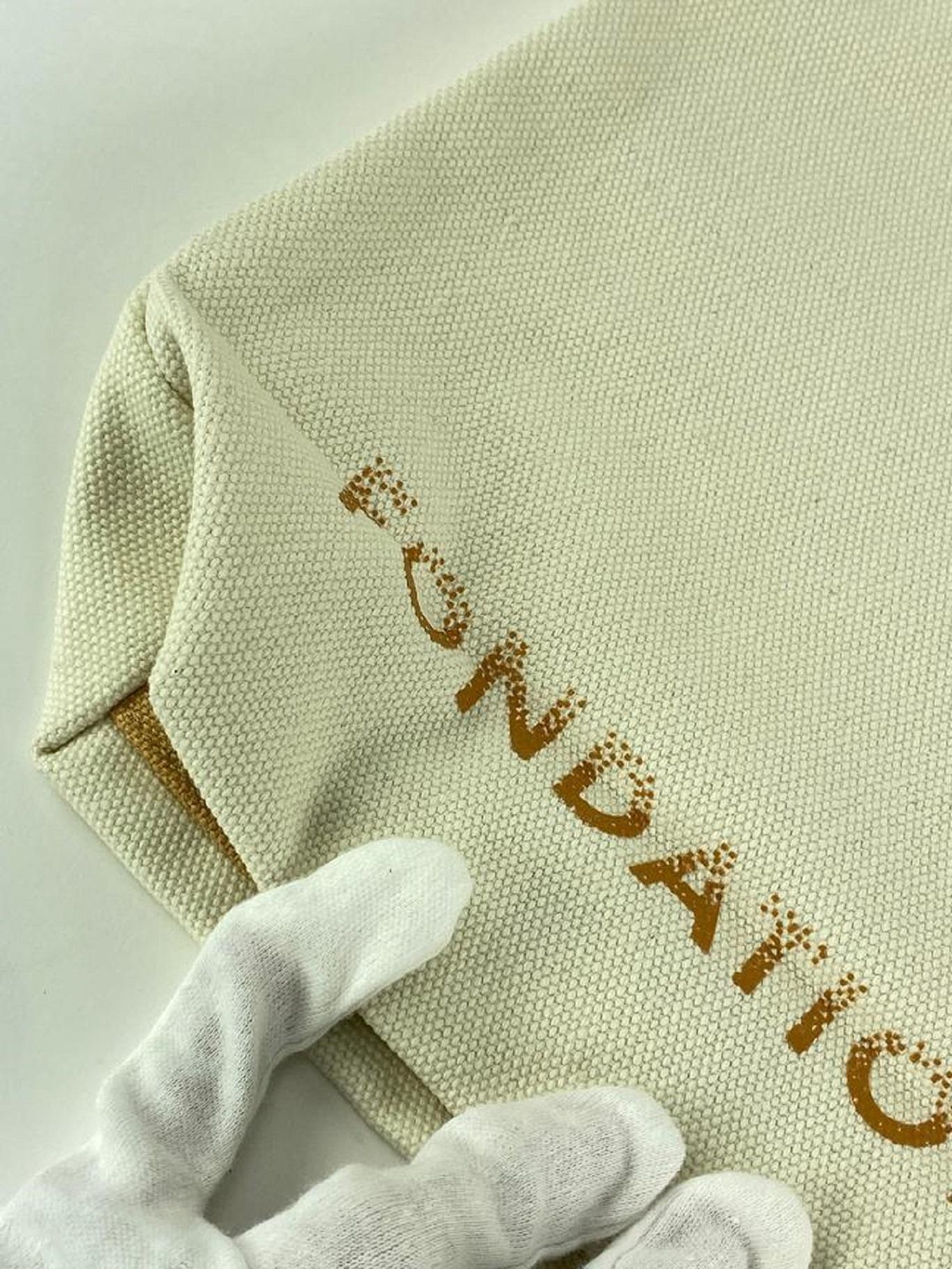 Louis Vuitton Ivory Fondation Museum Tote 29LVL1125 2