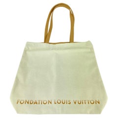 Louis Vuitton Ivory Fondation Museum Tote 29LVL1125