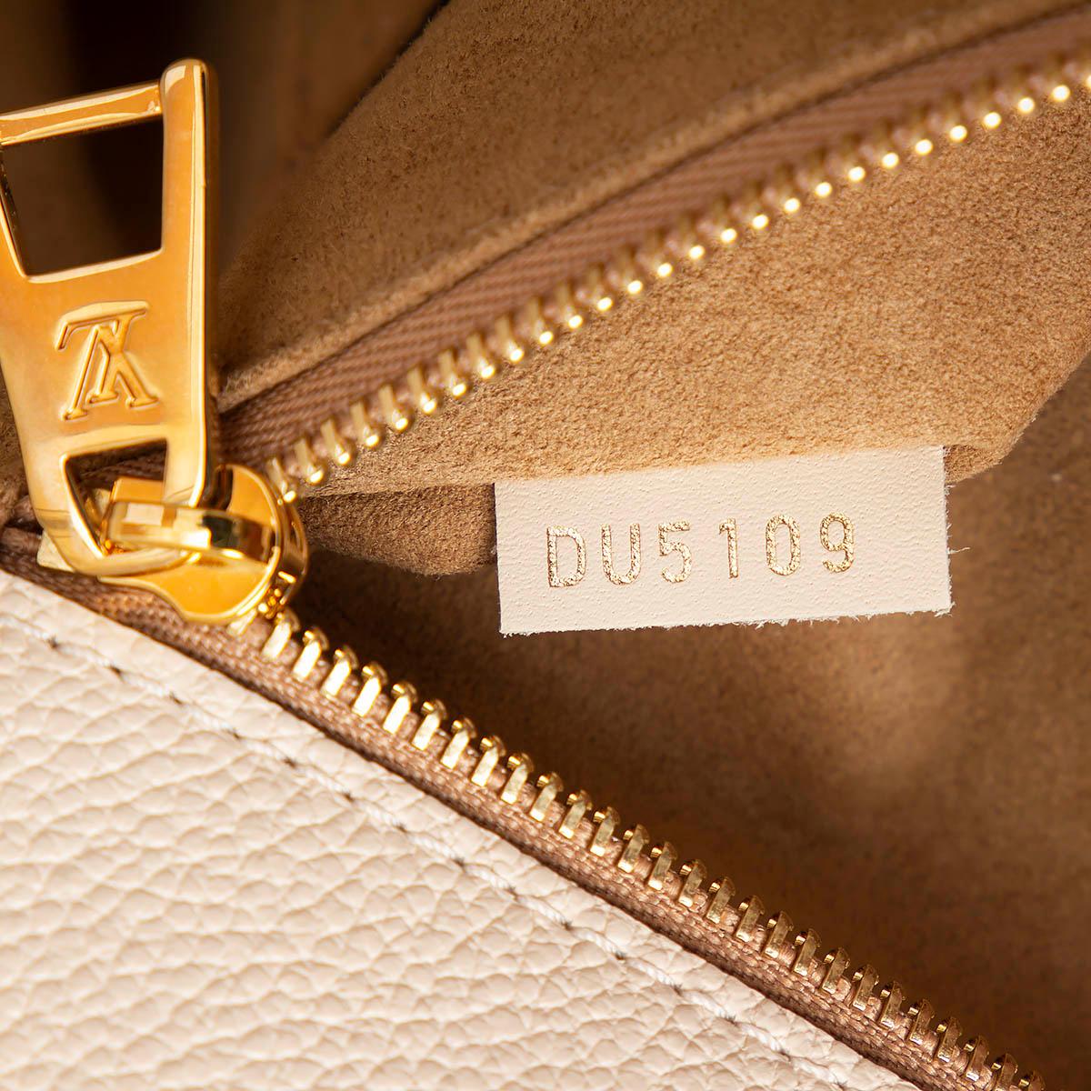 LOUIS VUITTON ivory Giant Monogram Empreinte leather ONTHEGO GM Tote Bag 3