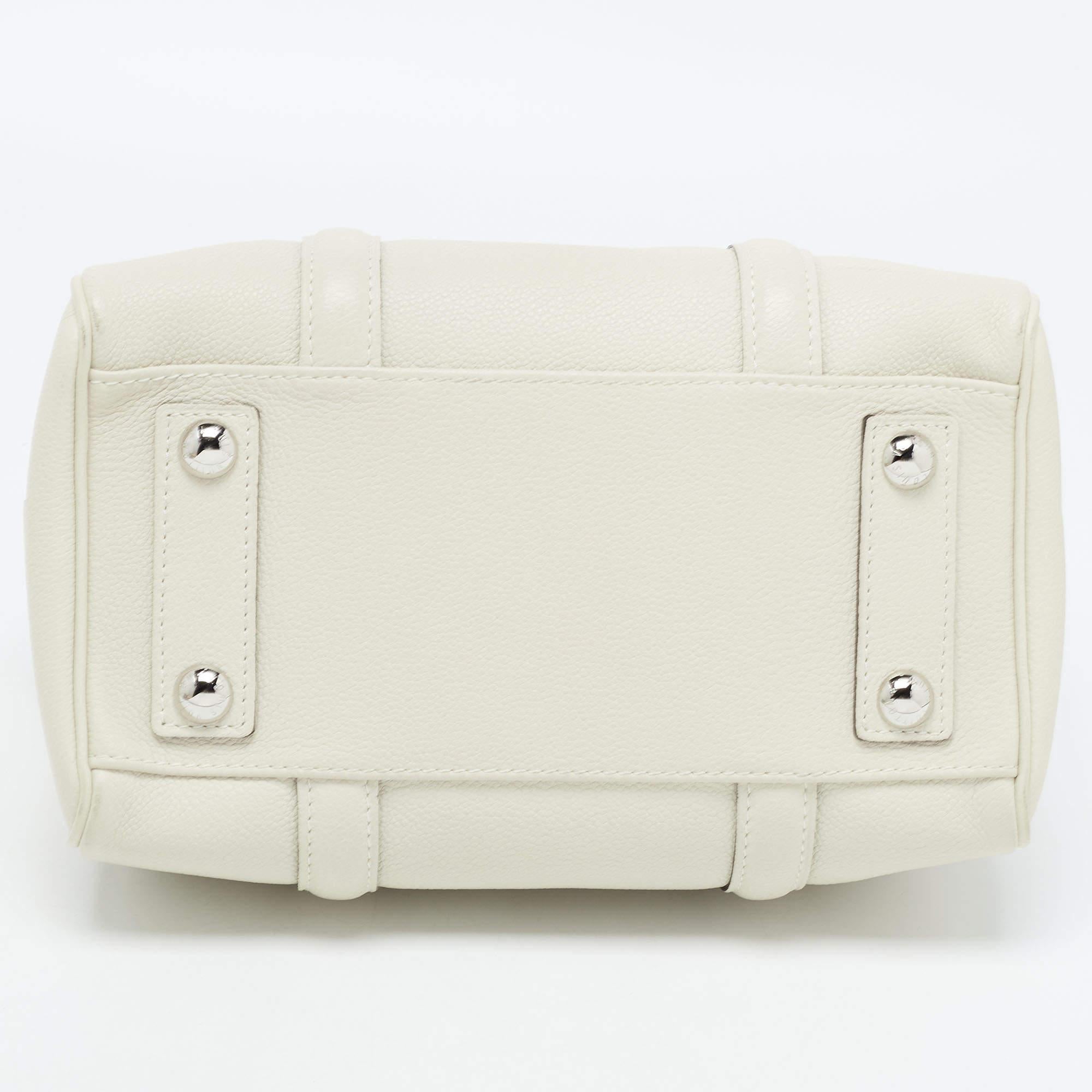 Women's Louis Vuitton Ivory Leather Sofia Coppola PM Bag