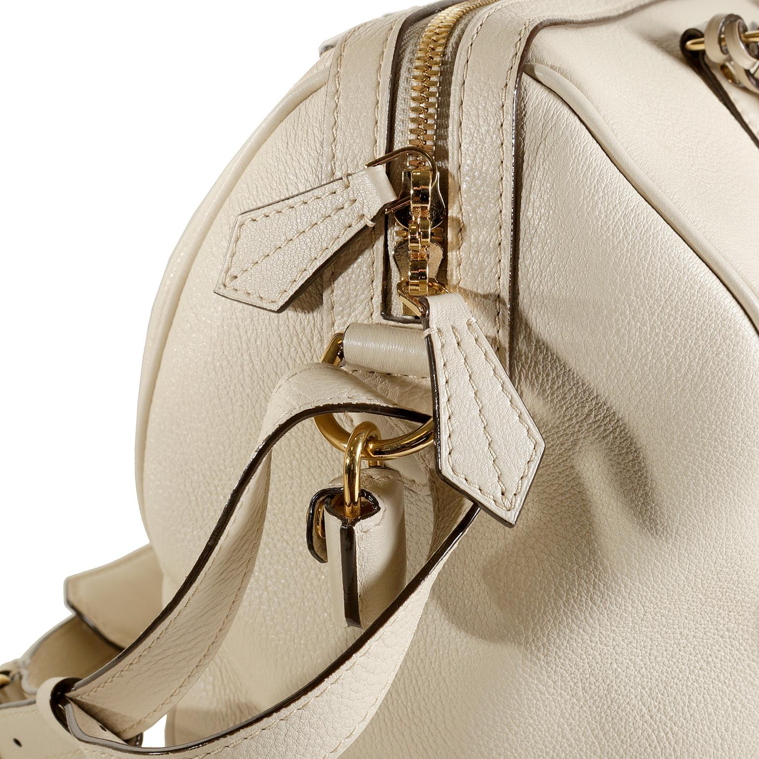 Louis Vuitton Ivory Leather Sophia Coppola SC Bag 5