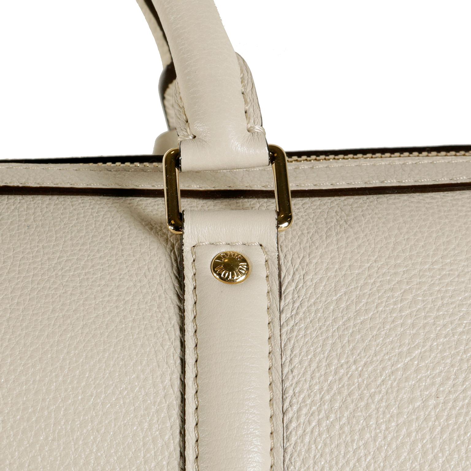 Louis Vuitton Ivory Leather Sophia Coppola SC Bag 3