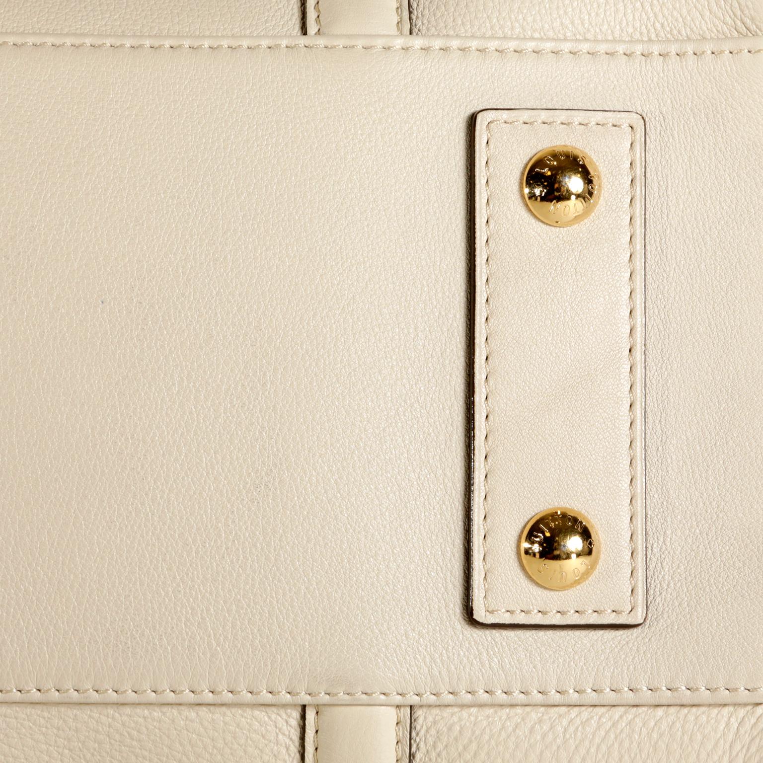 Louis Vuitton Ivory Leather Sophia Coppola SC Bag 4