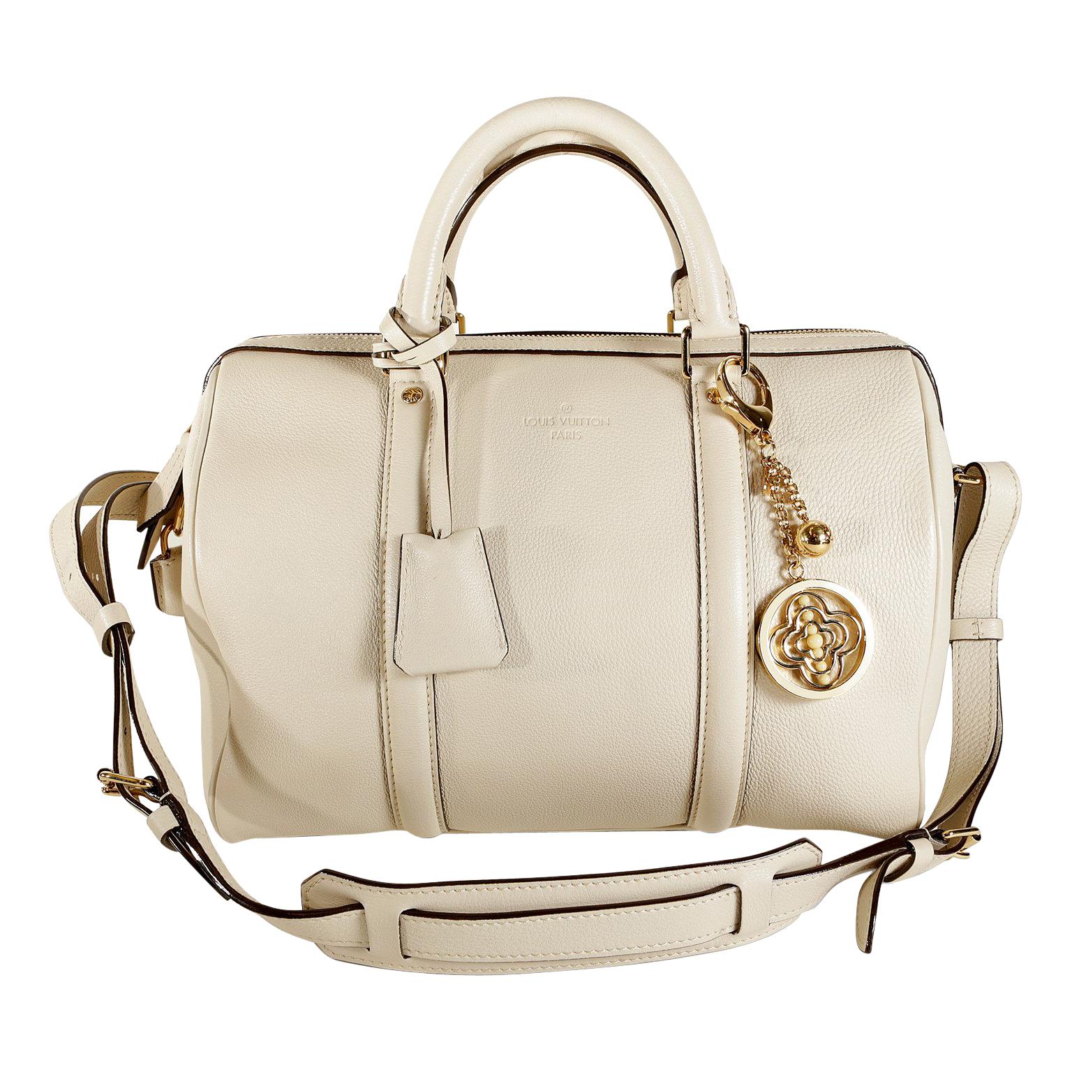 Louis Vuitton Ivory Leather Sophia Coppola SC Bag