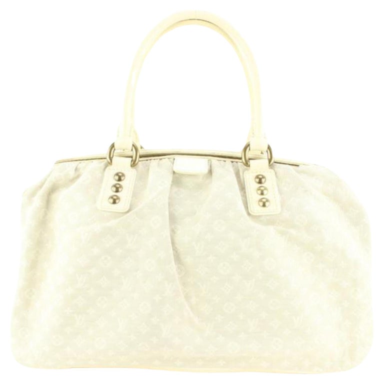 Louis Vuitton, Bags, Louis Vuitton Monogram Mini Lin Danube Shoulder Bag  Dune White Ivory