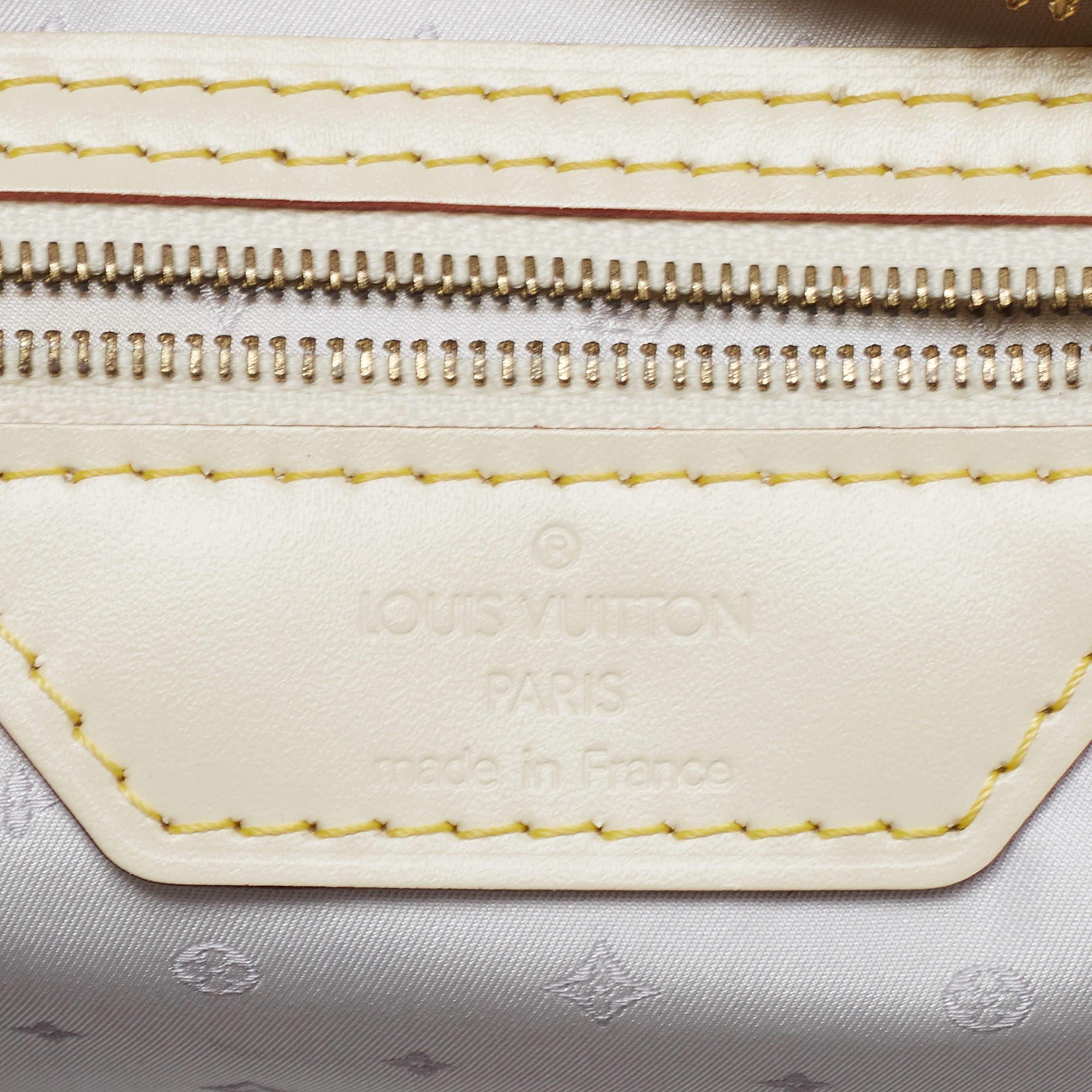 Louis Vuitton Ivory Suhali Leather Limited Edition Le Superbe Bag 10
