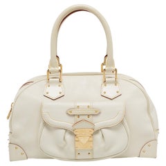 Louis Vuitton Ivory Suhali Leather Limited Edition Le Superbe Bag
