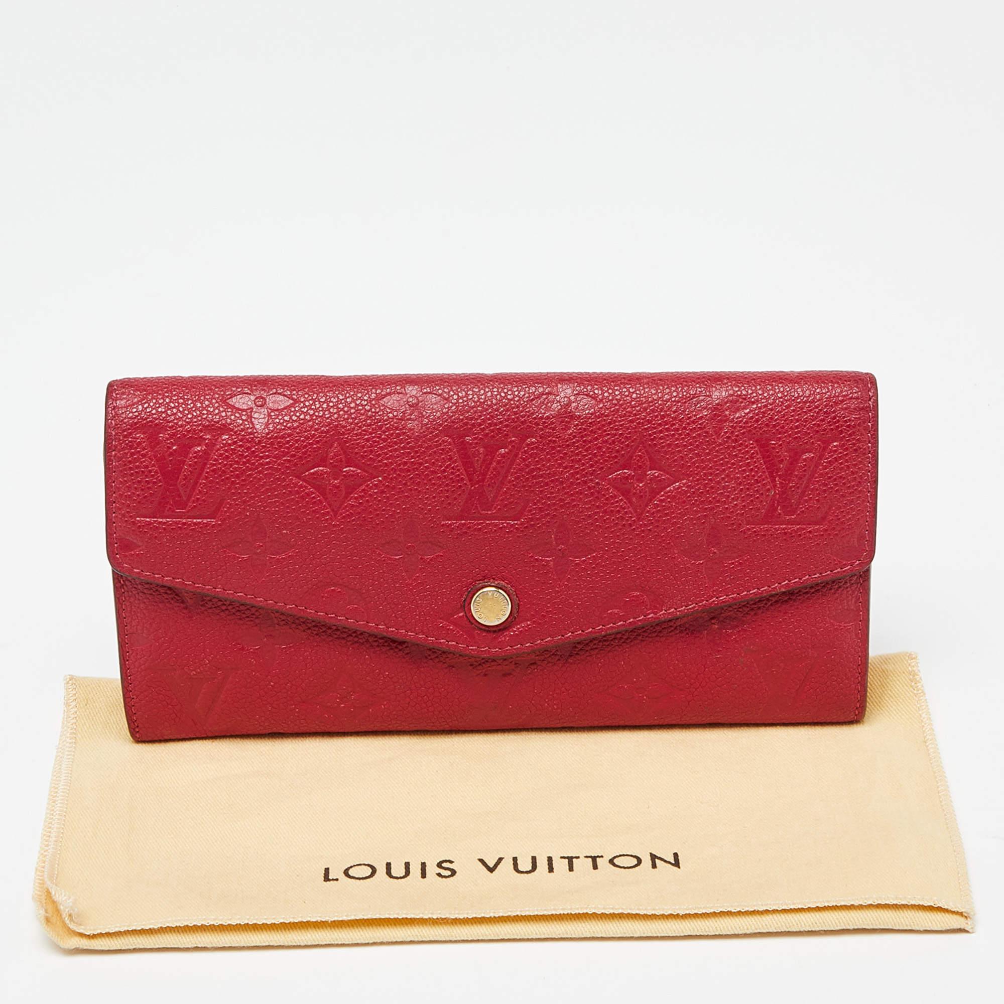 Louis Vuitton Jaipur Monogram Empreinte Leather Curieuse Wallet For Sale 6