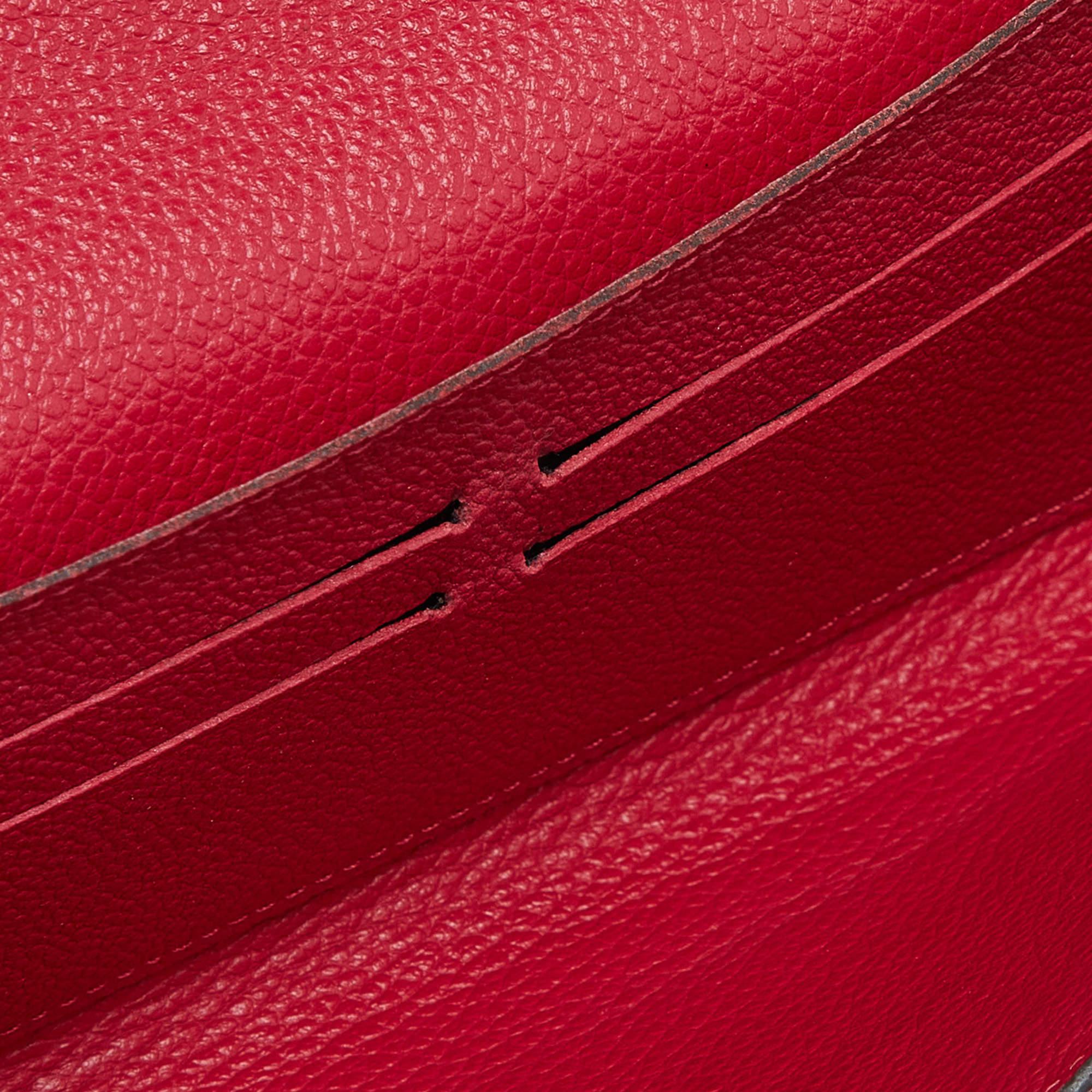 Louis Vuitton Jaipur Monogram Empreinte Leather Curieuse Wallet In Fair Condition For Sale In Dubai, Al Qouz 2