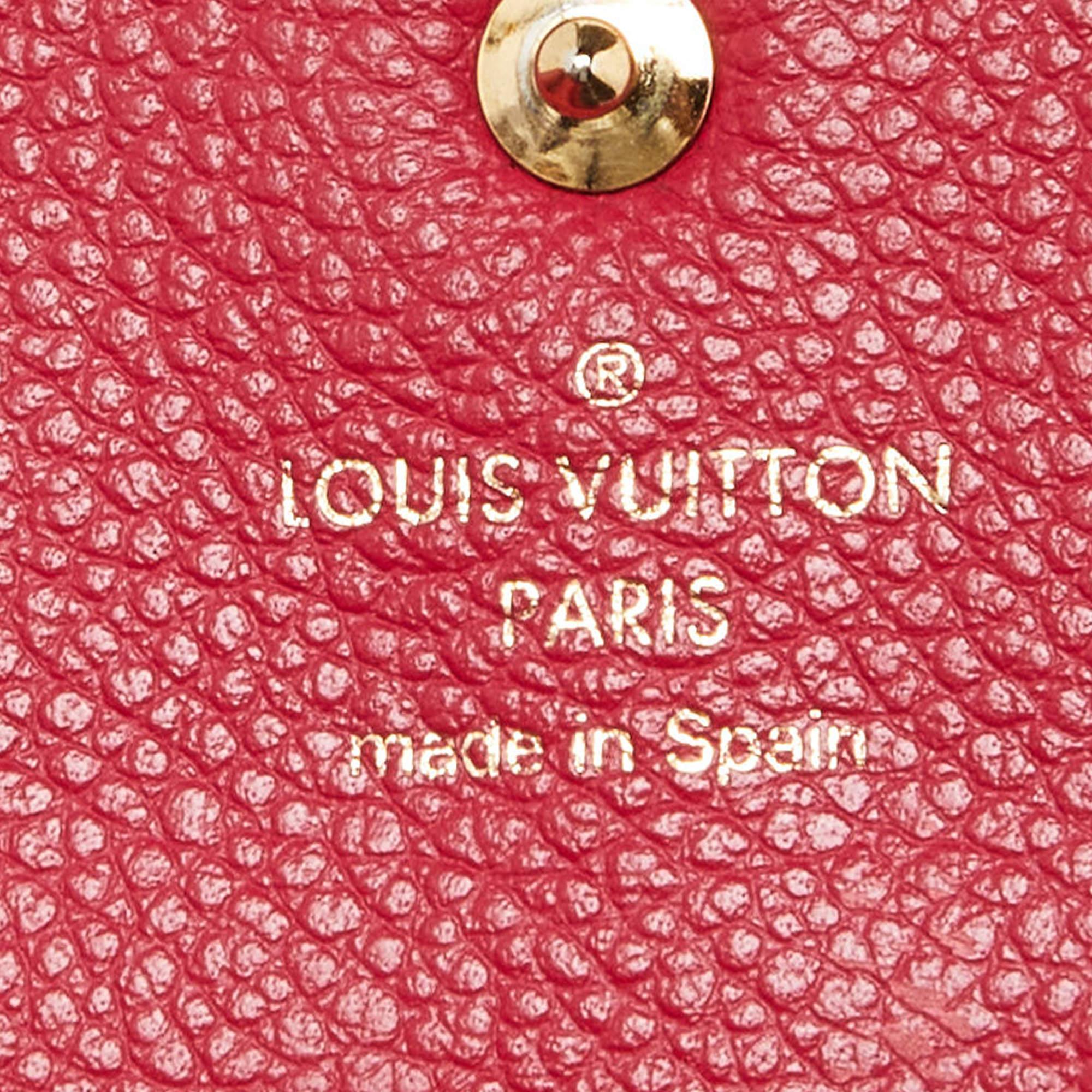Louis Vuitton Jaipur Monogramm Empreinte Leder Curieuse Brieftasche aus Jaipur Damen im Angebot