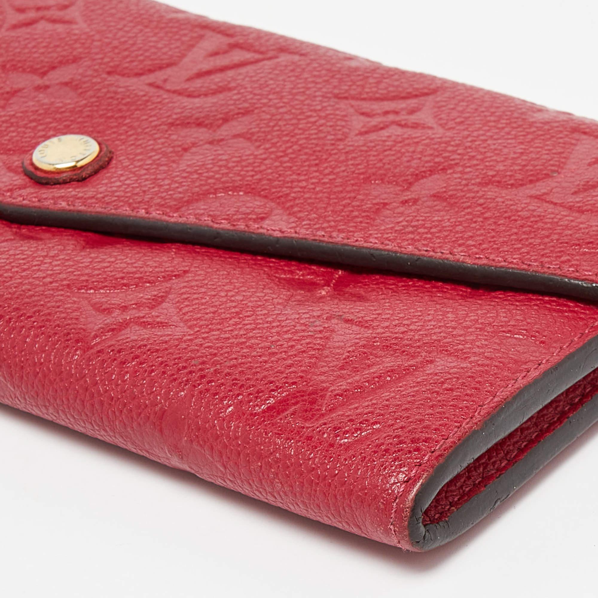Louis Vuitton Jaipur Monogram Empreinte Leather Curieuse Wallet For Sale 5