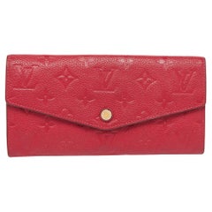 Used Louis Vuitton Jaipur Monogram Empreinte Leather Curieuse Wallet