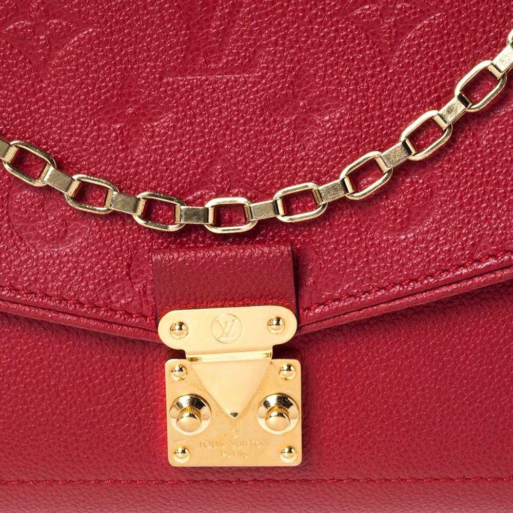 Louis Vuitton Jaipur Monogram Empreinte Leather St. Germain PM Bag In Good Condition In Dubai, Al Qouz 2