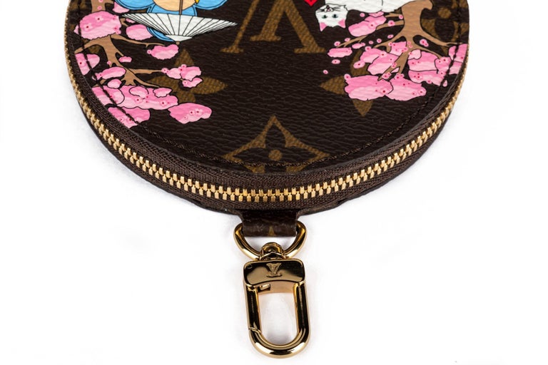 Portamonete rotondo Louis Vuitton Japanese Garden NIB su 1stDibs