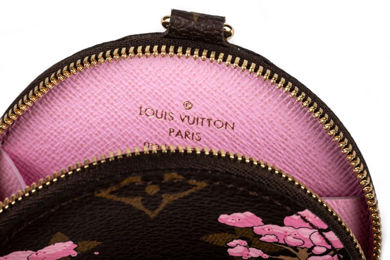 Louis Vuitton Purse Porte Monnaie Rond Round Christmas Bears 2018 Limited  NEW!