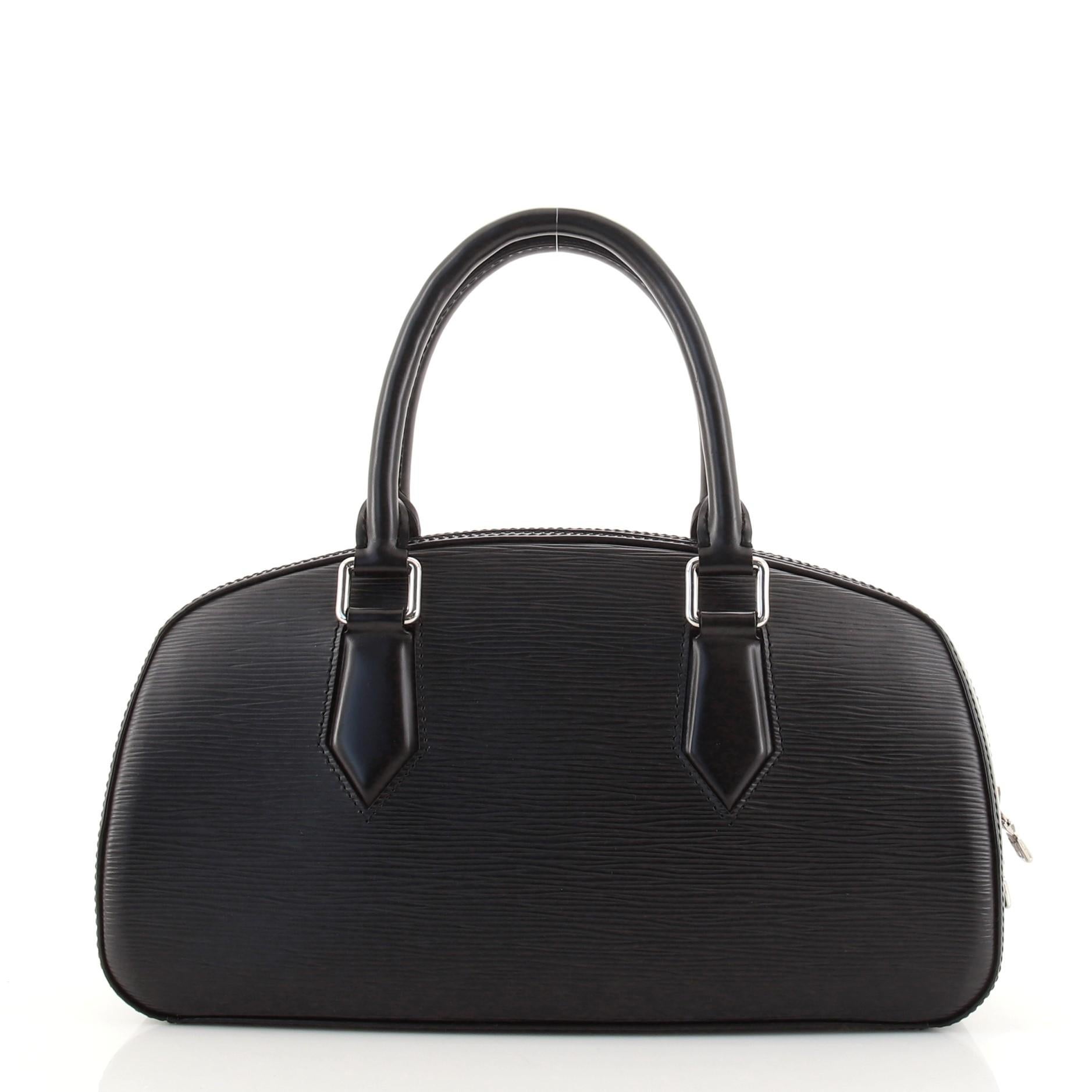 Black Louis Vuitton Jasmin Bag Epi Leather