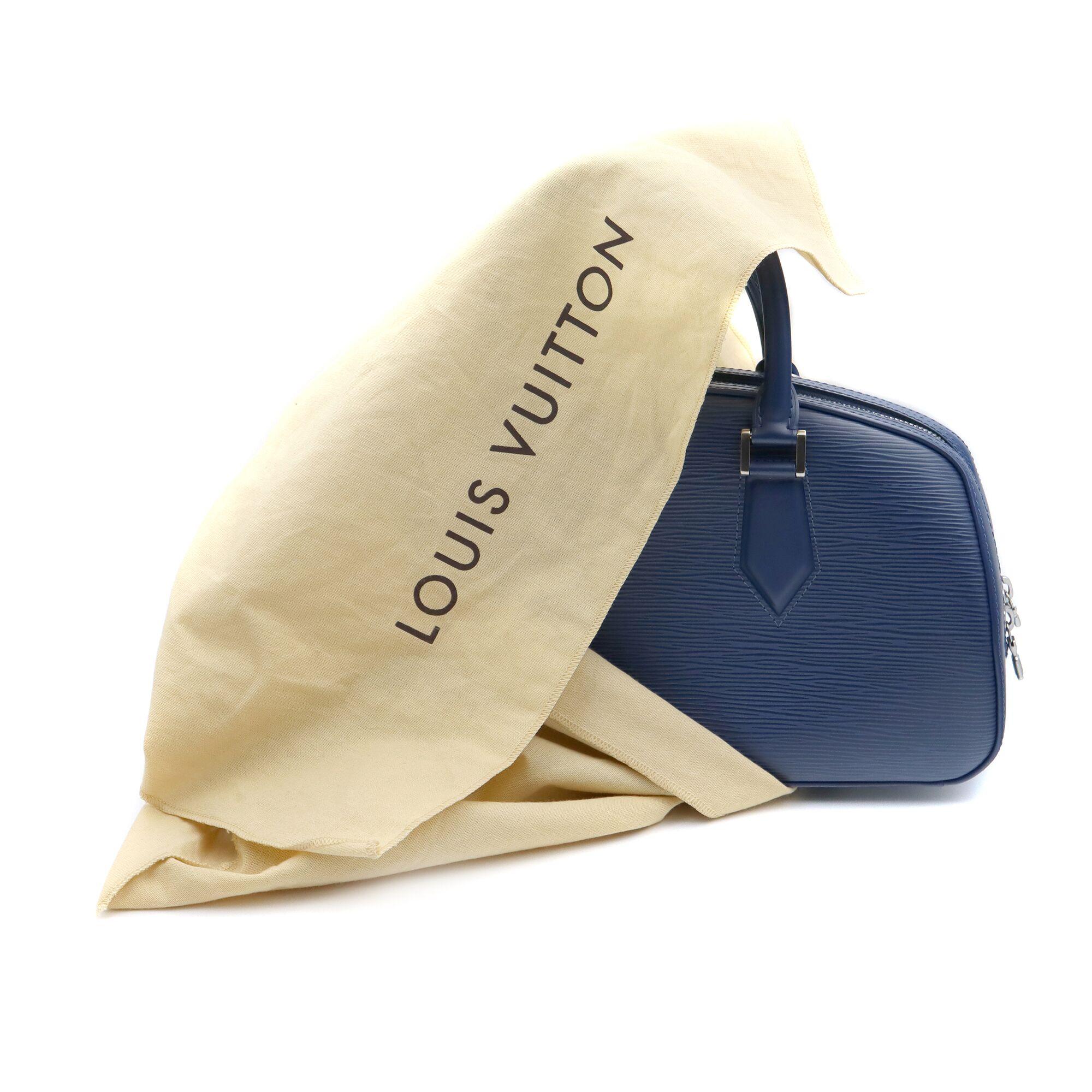 Louis Vuitton Jasmin Epi Blue Leather Hobo Ladies Bag  3