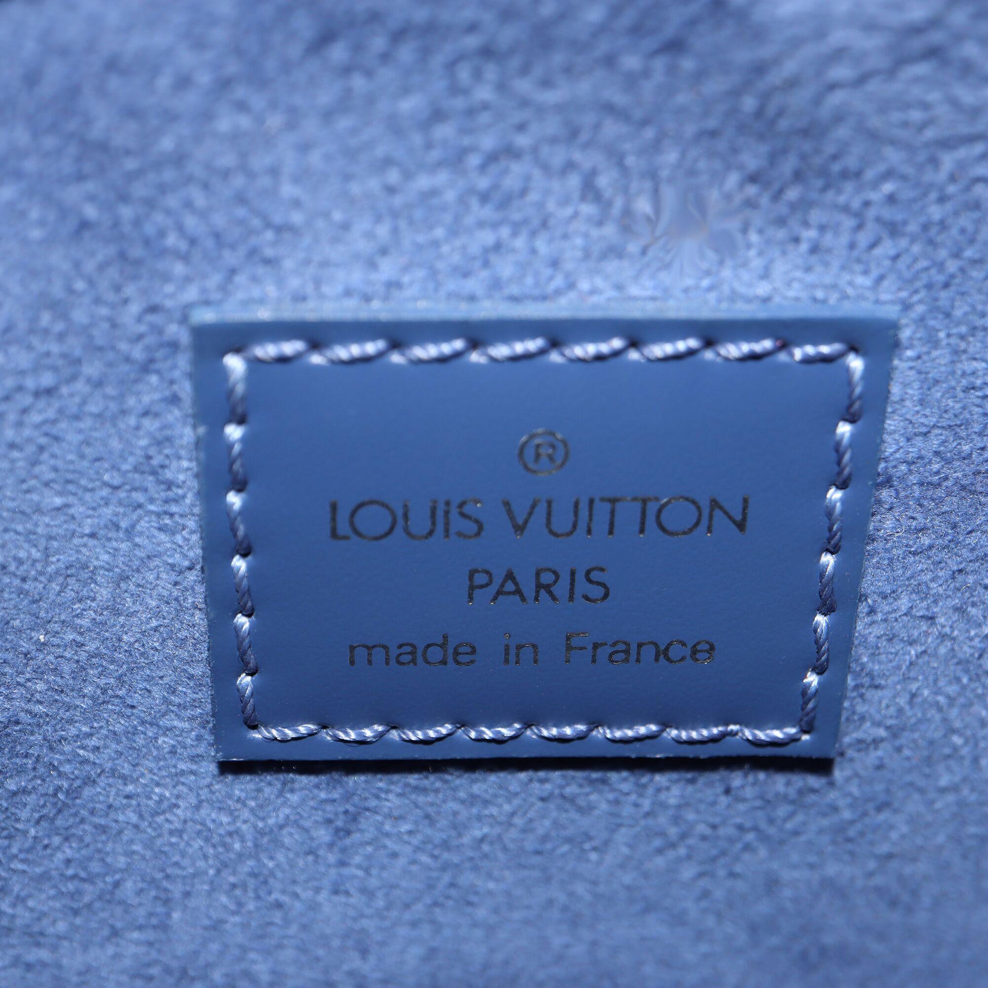 Louis Vuitton Jasmin Epi Blue Leather Hobo Ladies Bag  2