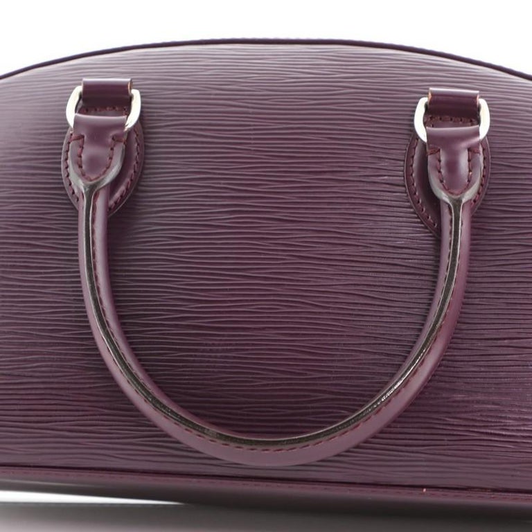 Louis Vuitton Alma Dark Purple Cassis Epi Leather