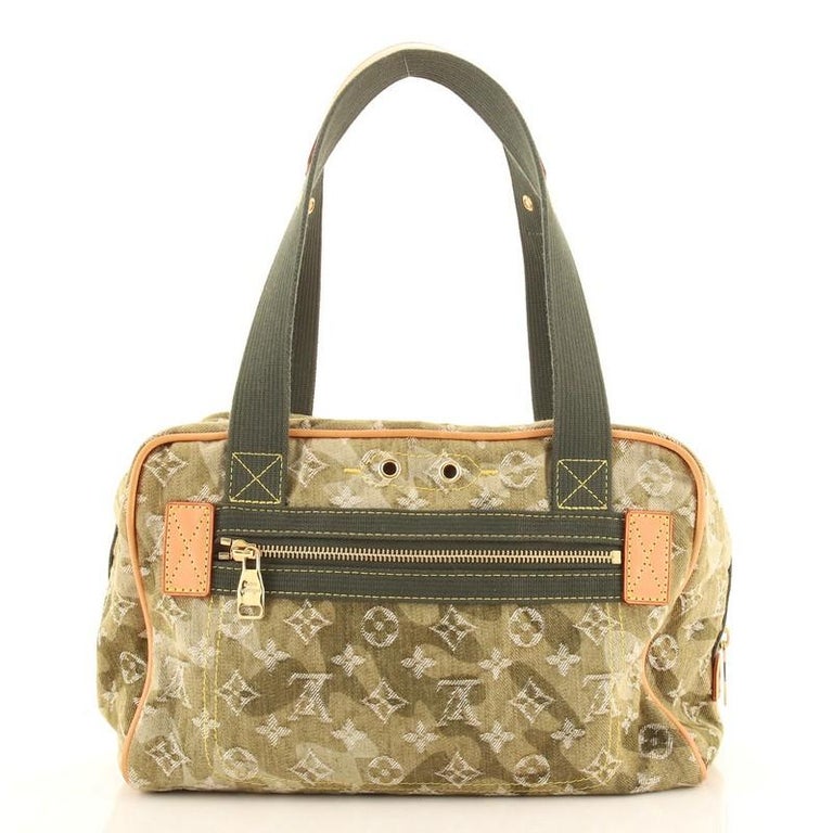 Louis Vuitton Jasmine Handbag Monogramouflage Denim at 1stDibs