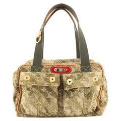 Louis Vuitton Jasmine Handbag Monogramouflage Denim