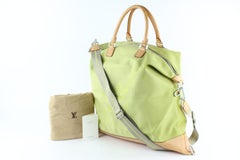 Louis Vuitton Jaune Lv Cup Cube 2way Convertible 3le0109 Green Canvas Tote