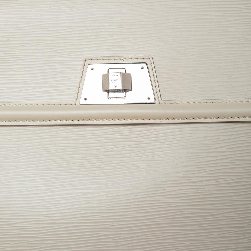 Louis Vuitton Jaune Pale Epi Leather Sevigne GM Bag 5