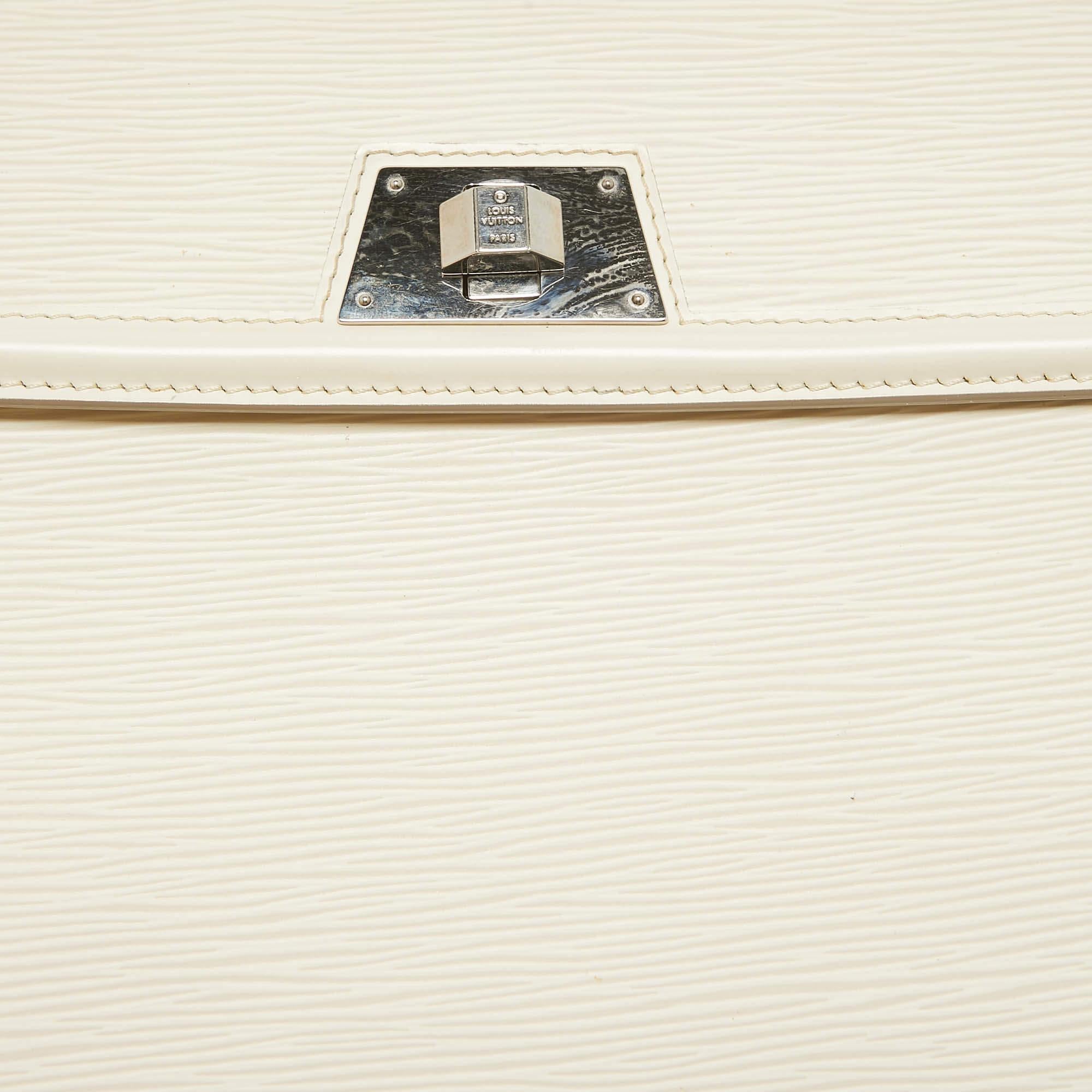 Louis Vuitton Jaune Pale Epi Leather Sevigne GM Bag 2