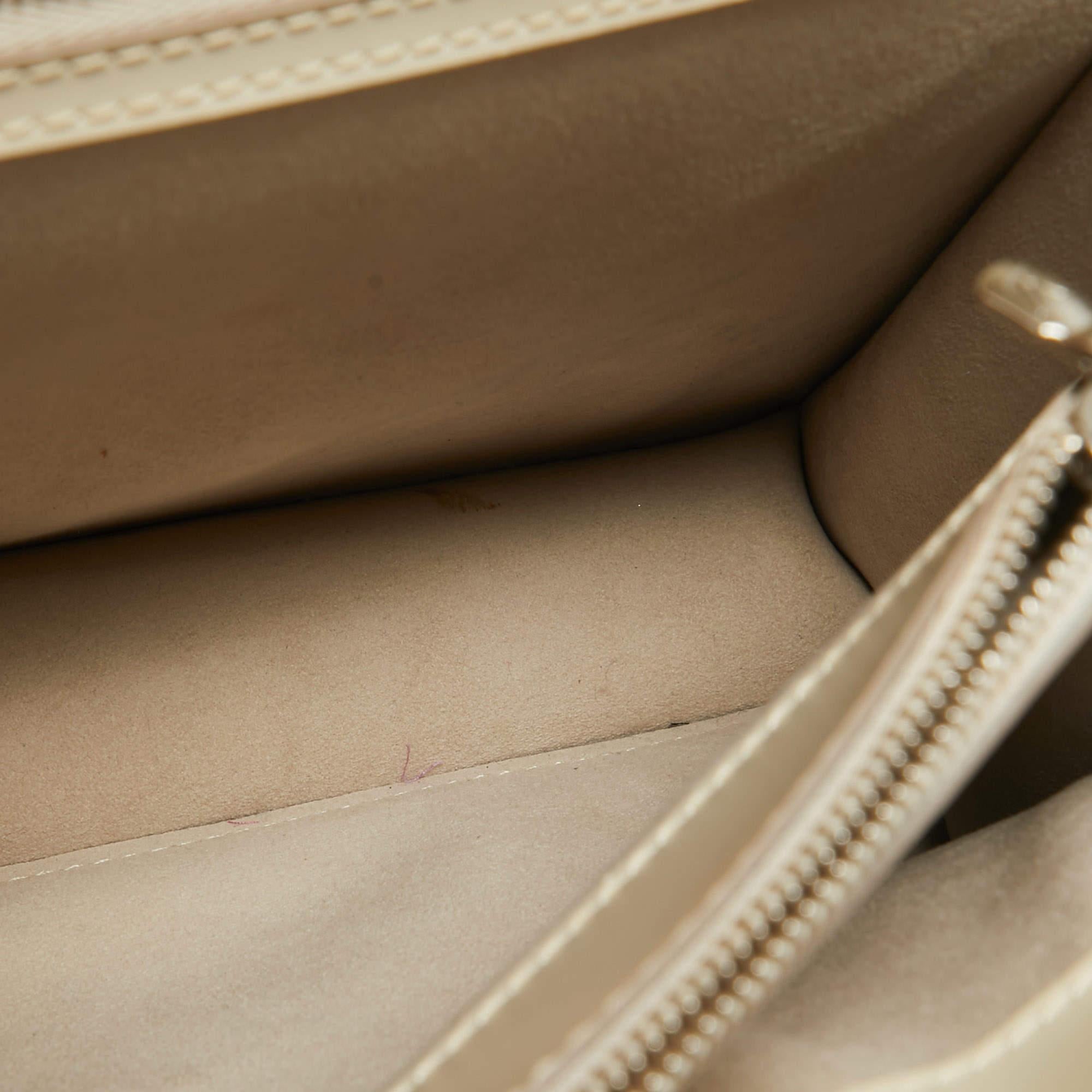 Louis Vuitton Jaune Pale Epi Leather Sevigne GM Bag 4