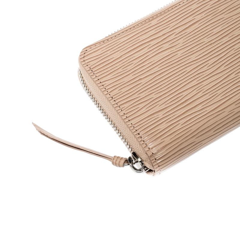 Louis Vuitton Jaune Pale Epi leather Zippy Wallet 3