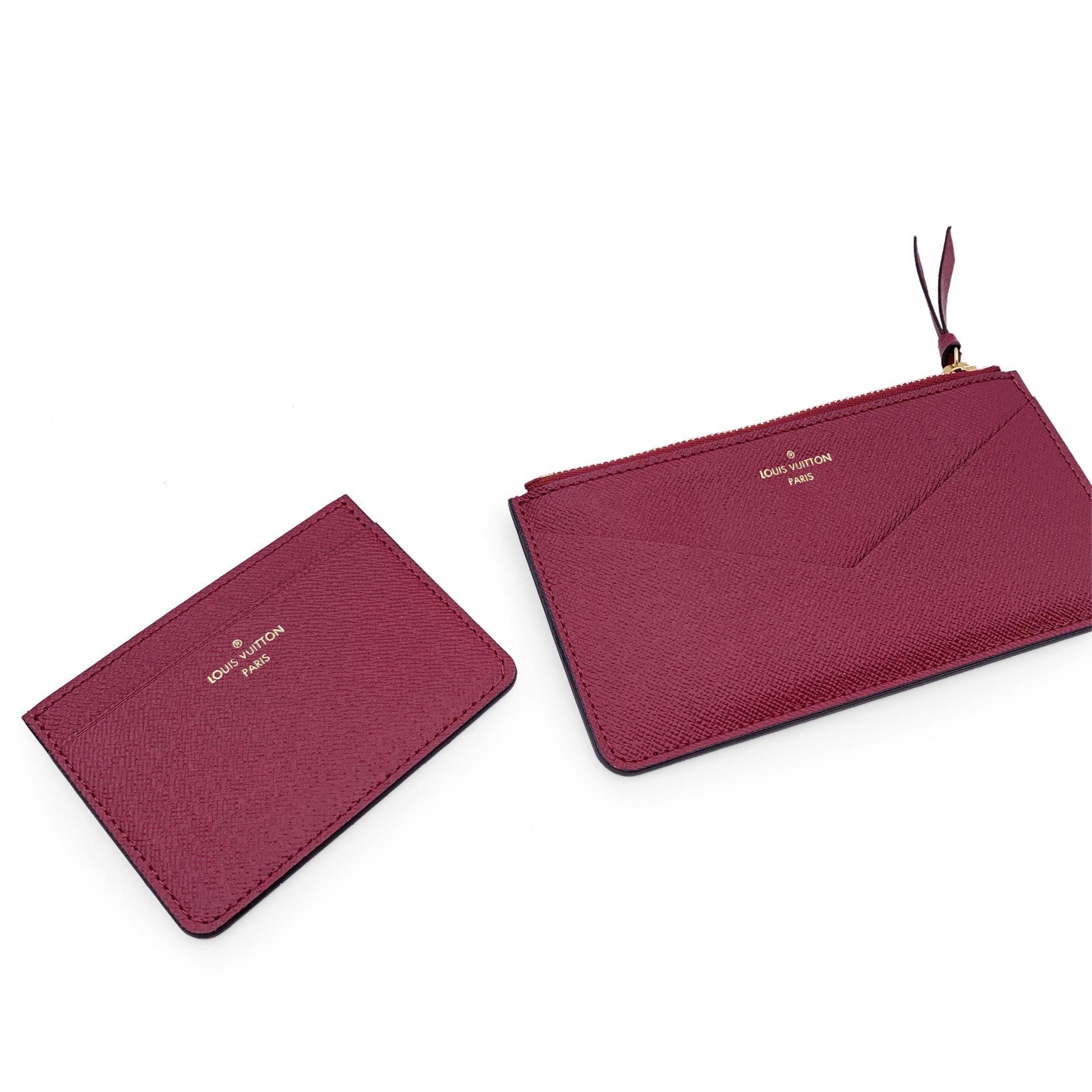 Louis Vuitton Jeanne Portefeuille à fermeture éclair et porte-cartes Pour femmes en vente